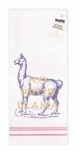 No Prob Llama Cotton Bar Towel