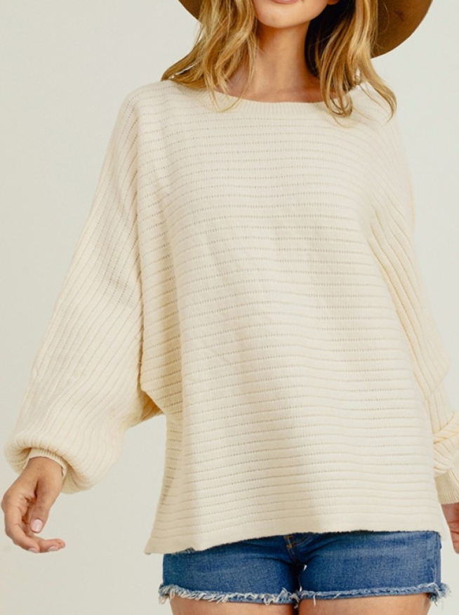 Speedwell Cream Sweater