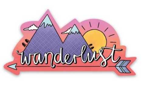 Wanderlust Sticker