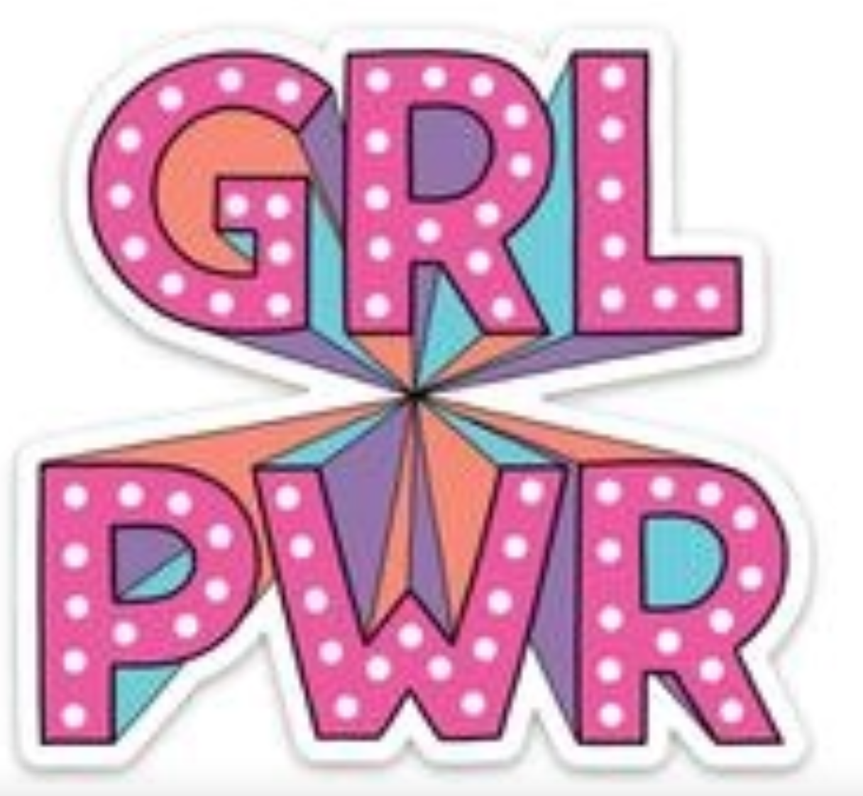 Girl Power Sticker