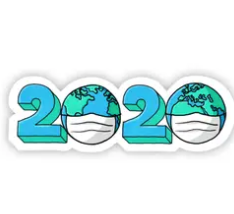 2020 Earth Sticker