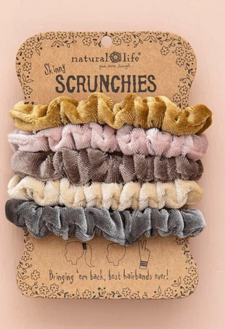 Velvet Scrunchies Set