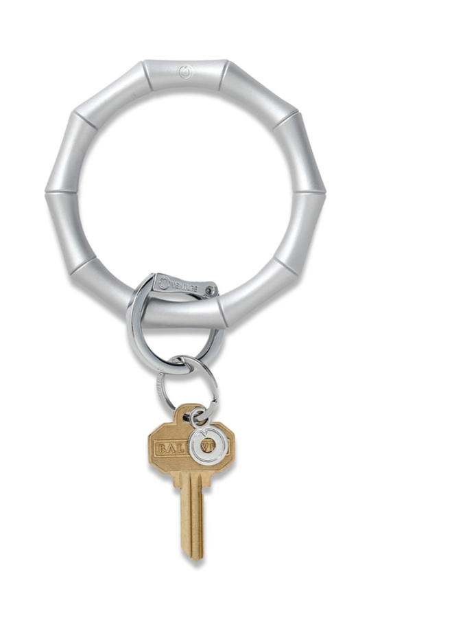 Big O Silicone Key Ring- Quicksilver Bamboo