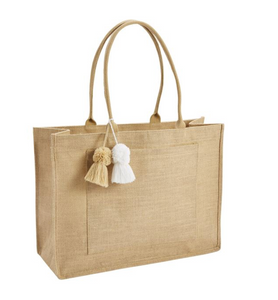 Tan Tote Bag