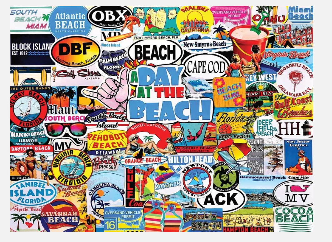A Day At The Beach Puzzle