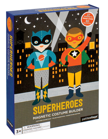 Superheroes Magnetic Costume Builder