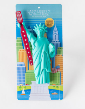 Statue Of Liberty Toothbrush Holder