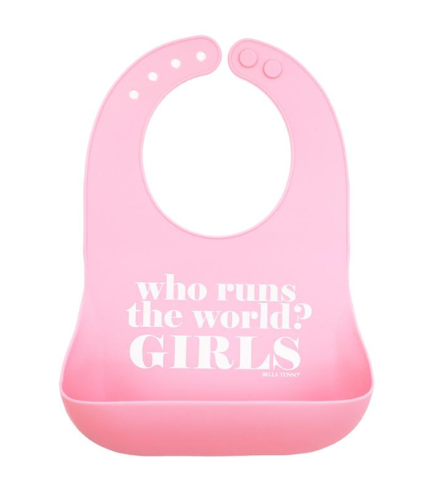 Who Runs the World Wonder Bib