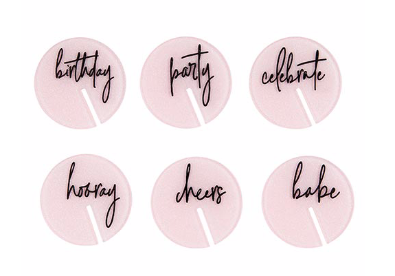 Birthday Drink Markers