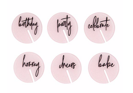 Birthday Drink Markers