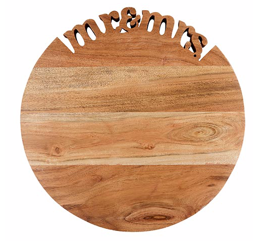 Mr & Mrs Cutting Board