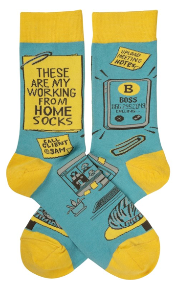 Working From Home Socks