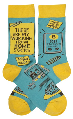Working From Home Socks