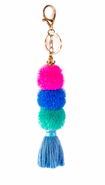 Pom Pom Bag Charm