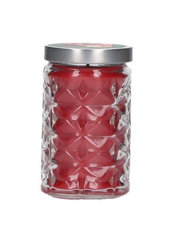 Christmas Bliss Glass Votive Candle