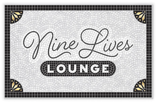 Nine Lives Lounge Mat