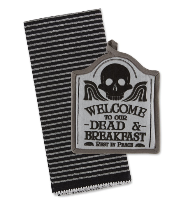 Dead & Breakfast Potholder Gift Set