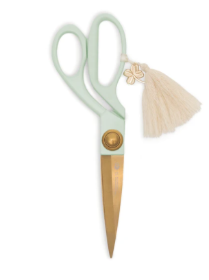 Scissors with Tassel Charm