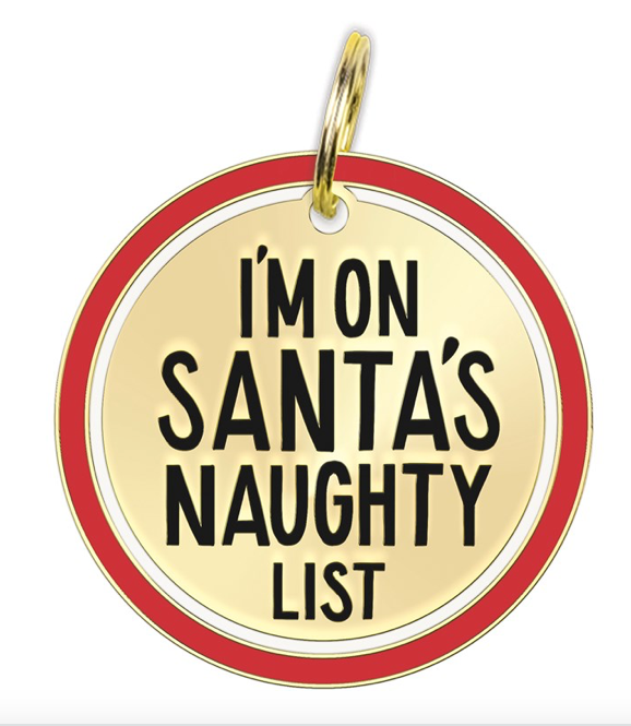 Collar Charm Naughty List