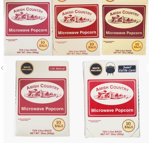 Amish Country Microwavable Popcorn
