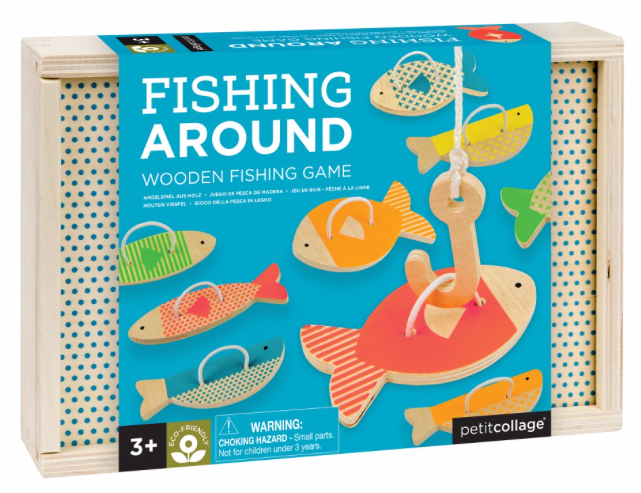 Fishing Around Wooden Fishing Game