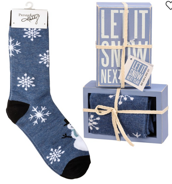 Box Sign and Sock Set