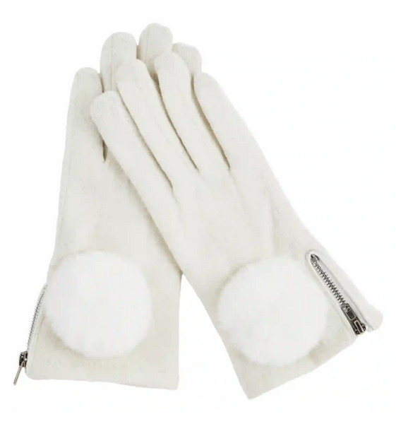 Zipper Poof Gloves