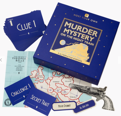 Host Your Own Murder Mystery: On The Night Train