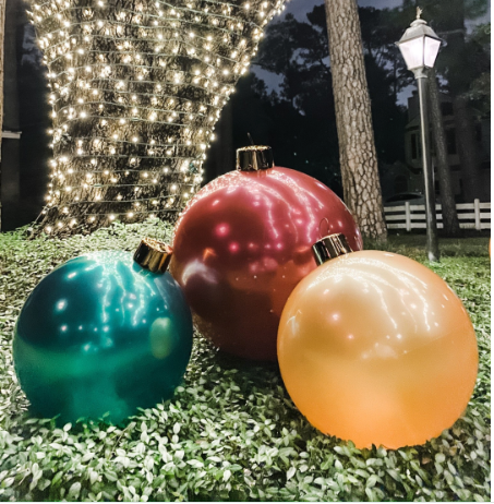 Holiball- Inflatable Christmas Ornament 18"