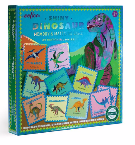 Shiny Dinosaurs Memory & Matching Game