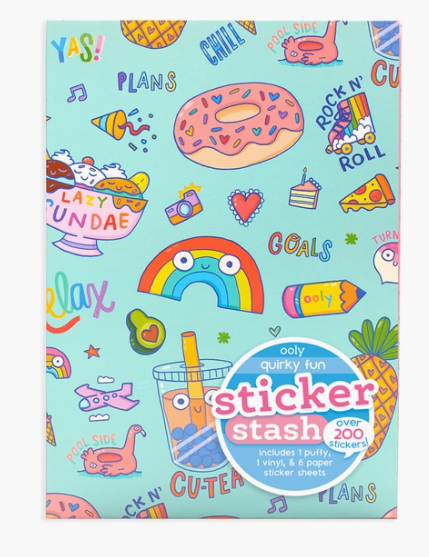 Sticker Stash- Quirky Fun