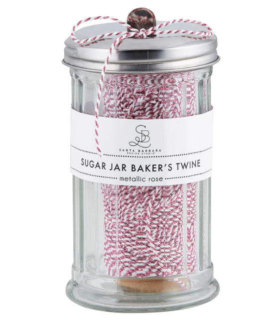 Sugar Jar Twine Rose