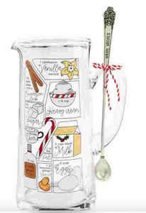 Eggnog Pitcher