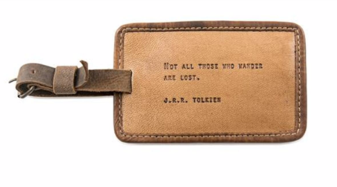 Leather Luggage Tag