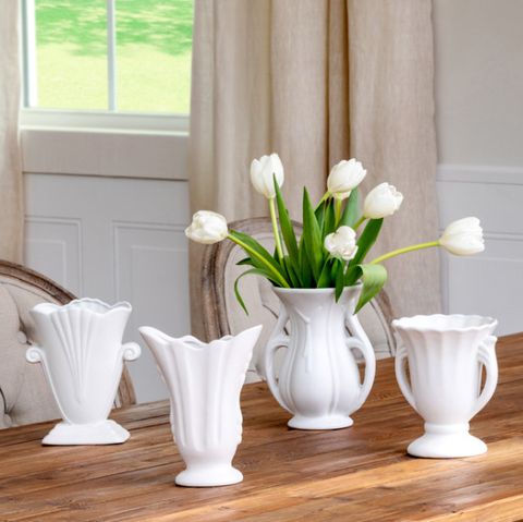 Vintage Style Flower Vase Collection