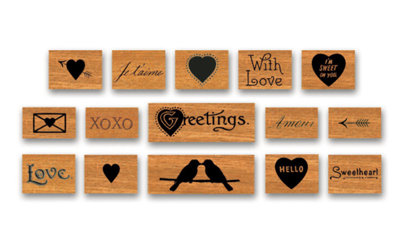 Love Stamp Set
