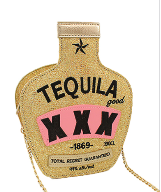 Tequila Bottle Crossbody