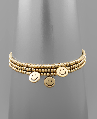 Smiley Charm Bracelet