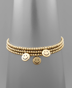 Smiley Charm Bracelet