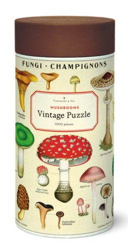 Mushrooms Vintage Puzzle