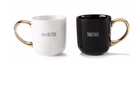 Much Better Together Mugs Set of 2