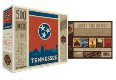 Tennessee State Flag Puzzle