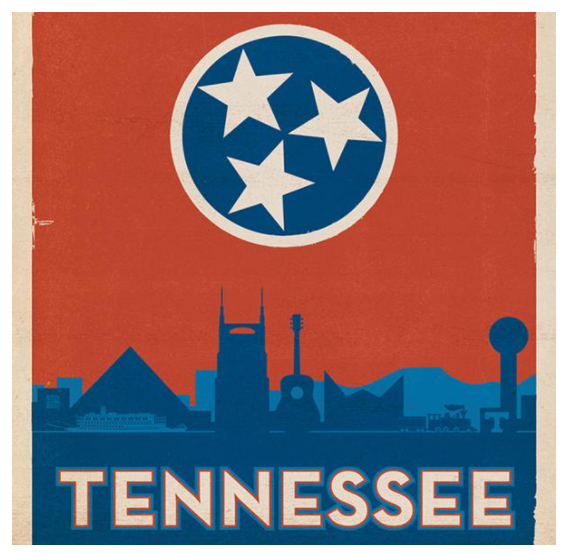 Tennessee State Flag Puzzle