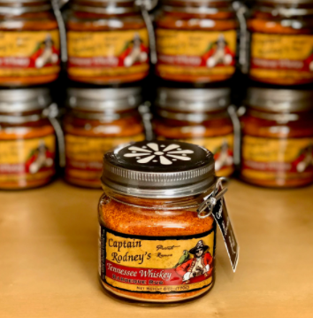 Captain Rodney's Private Reserve Tennessee Whiskey BBQ Rub