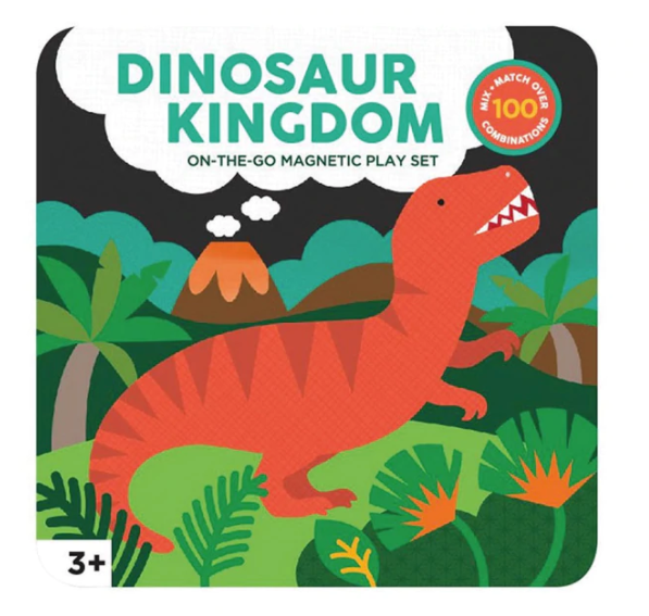 Dinosaur Kingdom On The Go Magnetic Play Set