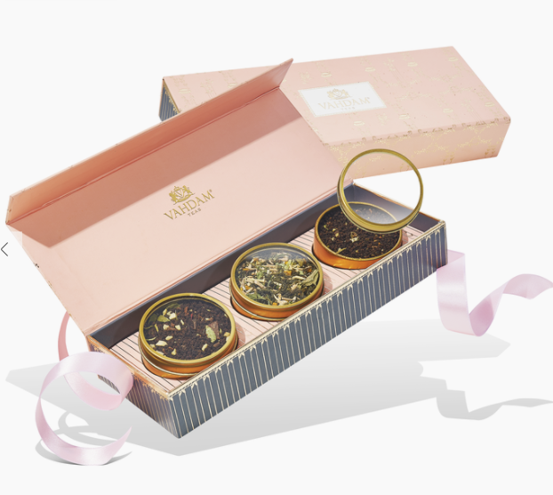 Vahdam BLUSH Assorted Teas Gift Box