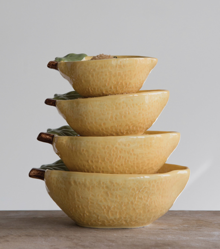 Lemon Measuring Cups