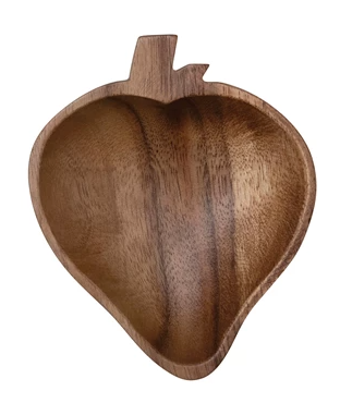 Wood Fruit/Vegetable Shaped Bowl