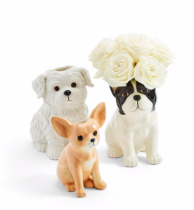 Dog Vases