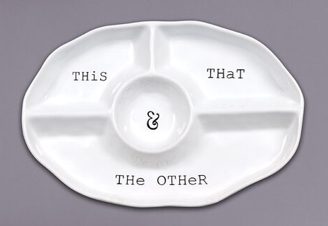 This, That & The Other Serving Tray